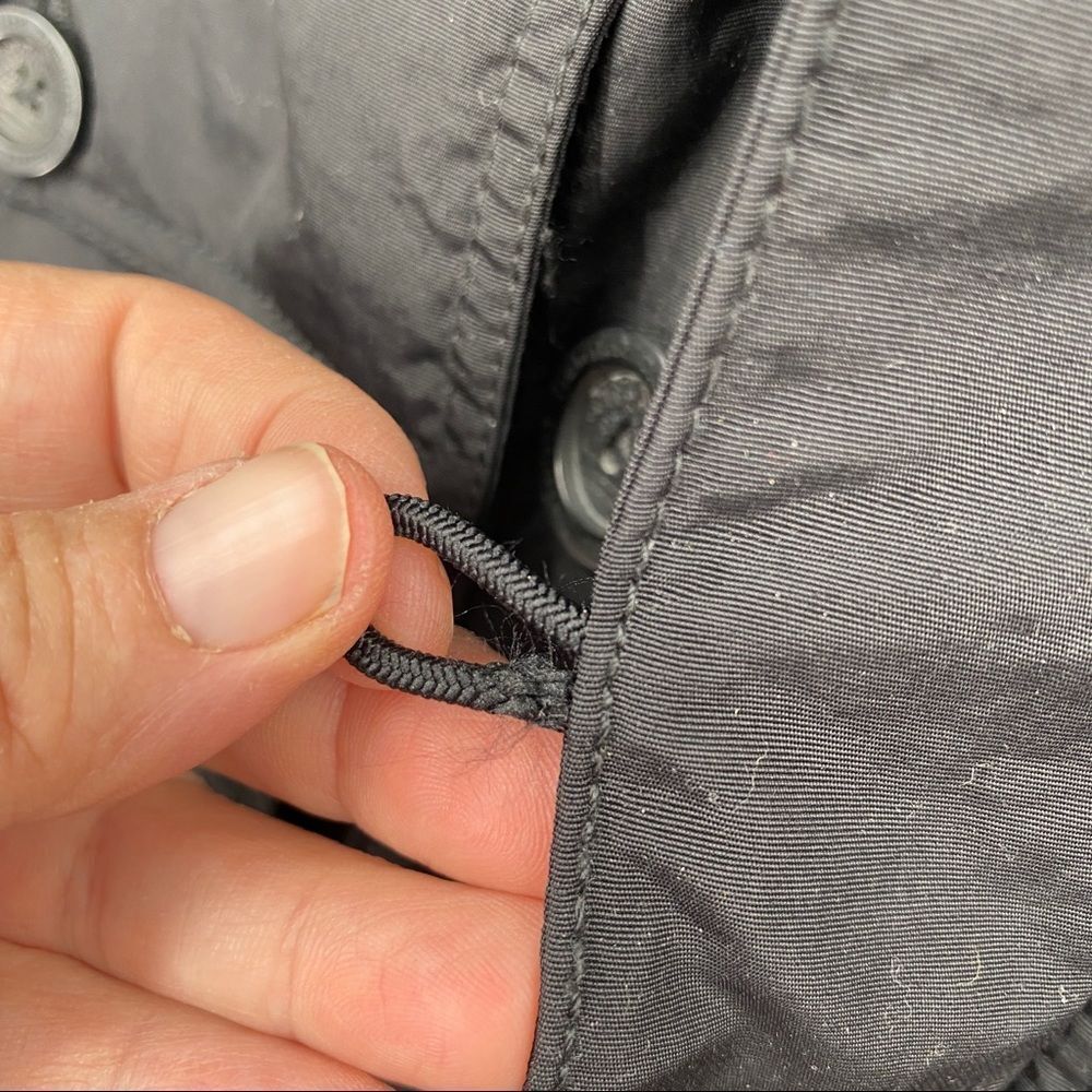 Timberland Fur Trim Quilted Button Pocketed Zip Parka Jacket outerwear urban - Picture 6 of 13